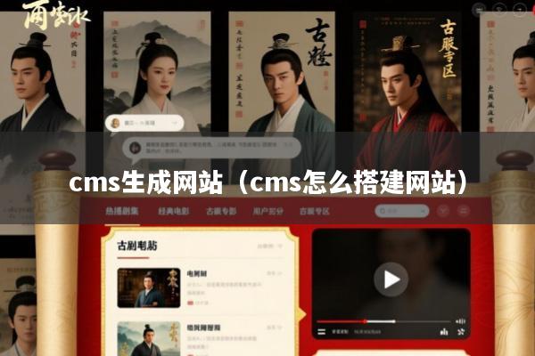 cms生成网站(cms怎么搭建网站)