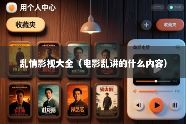 乱情影视大全(电影乱讲的什么内容)