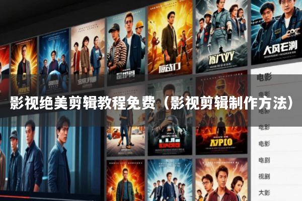 影视绝美剪辑教程免费(影视剪辑制作方法)