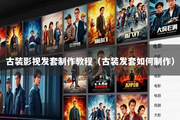 古装影视发套制作教程(古装发套如何制作)
