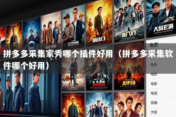 拼多多采集家秀哪个插件好用(拼多多采集软件哪个好用)