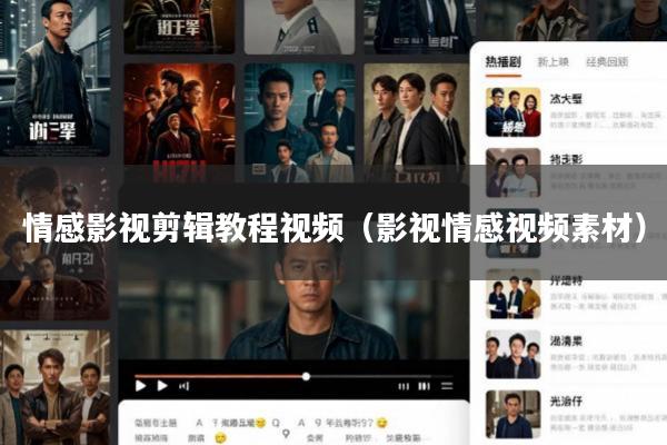 情感影视剪辑教程视频(影视情感视频素材)