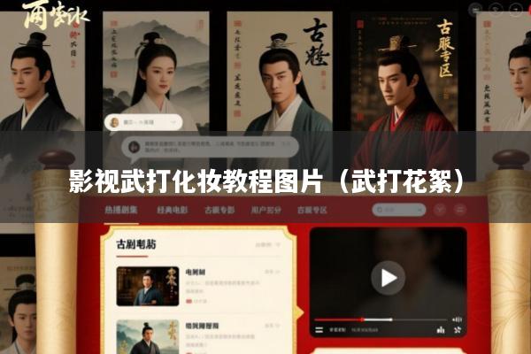 影视武打化妆教程图片(武打花絮)