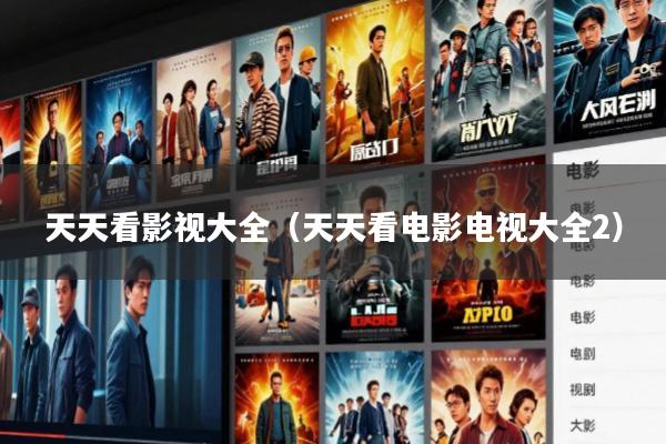 天天看影视大全(天天看电影电视大全2)