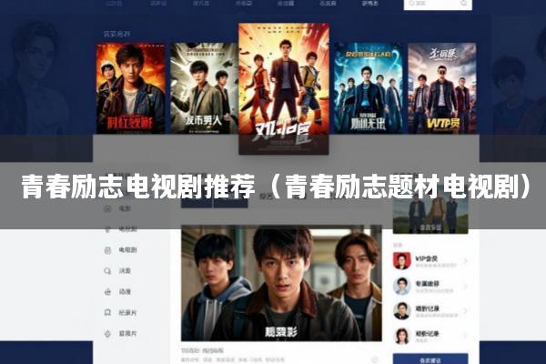 青春励志电视剧推荐(青春励志题材电视剧)