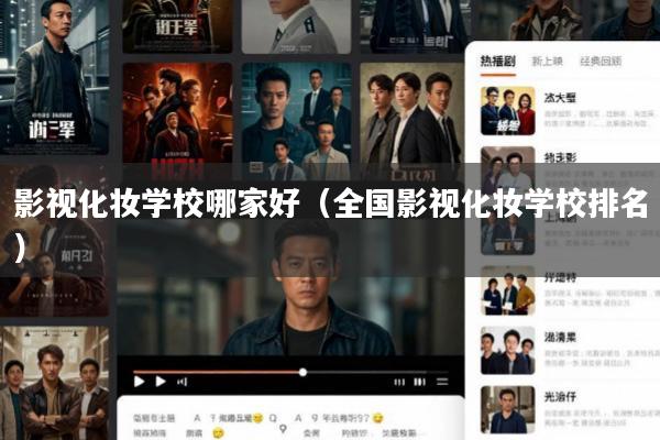 影视化妆学校哪家好(全国影视化妆学校排名)