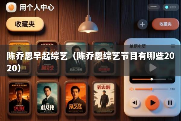 陈乔恩早起综艺(陈乔恩综艺节目有哪些2020)