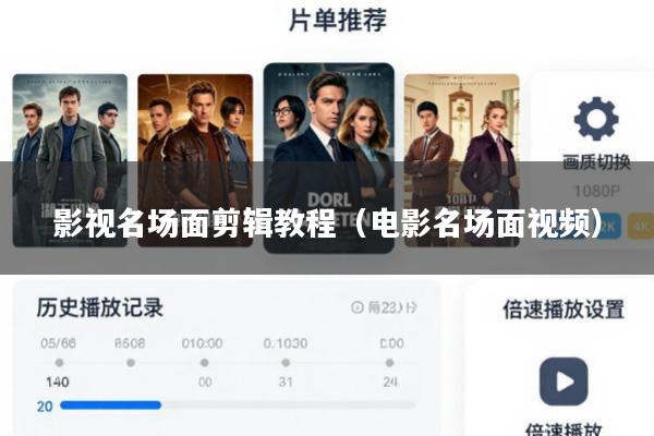 影视名场面剪辑教程(电影名场面视频)