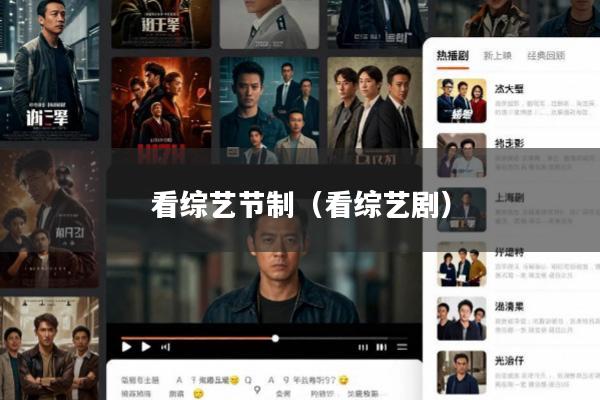 看综艺节制(看综艺剧)