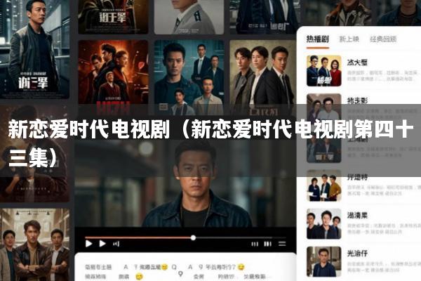 新恋爱时代电视剧(新恋爱时代电视剧第四十三集)