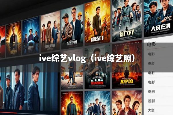 ive综艺vlog(ive综艺照)