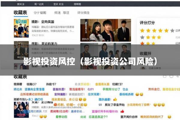 影视投资风控(影视投资公司风险)