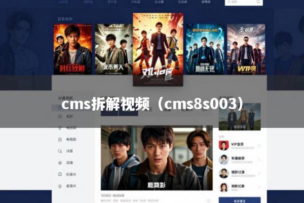 cms拆解视频(cms8s003)